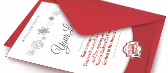 Racine Danish Kringles Personalized Greeting Card